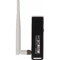 Адаптер TP-Link SOHO TL-WN722N 150Mbps High Gain Wireless N USB Adapter with Cradle, 1T1R, 2.4GHz, 802.11n/g/b, 1 detachable antenna