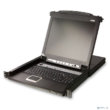 KVM переключатель Aten KVM W/LCD 8PORT CL5708M-ATA-RG