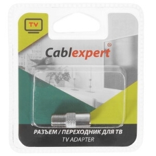 Переходник Cablexpert APL-FTVM-01, F (мама)/TV (папа), блистер