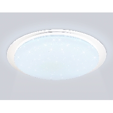 Светодиодный светильник RGB Ambrella light FZ770 WH белый IP20 42W 3000-6500K+RGB 450*55 (ПДУ ИК)