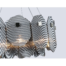 Светильник Ambrella light LH31201/6 SN/SM сатин никель/дымчатый E14*6 max 40W D510*270