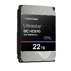Жесткий диск HDD WD SATA Server 22Tb Ultrastar DC HC570 7200 6Gb/s 512MB 1 year warranty (replacement WUH722222ALE6L4)
