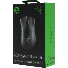 Мышь проводная Razer DeathAdder Essential черный, 6400 dpi, USB, кнопки - 5