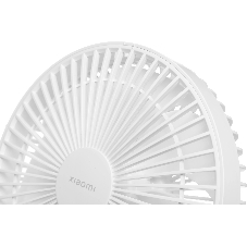 Вентилятор Xiaomi Rechargeable Mini Fan белый, настольный, 10 Вт, 4 скорости, 8.7 см