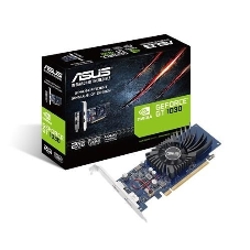 Видеокарта Asus GT1030-2G-BRK nVidia GeForce GT 1030 2048Mb 64bit GDDR5 1228/6008/HDMIx1/DPx1/HDCP PCI-Elow profile Ret