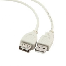 Кабель Gembird USB 2.0 удлинительный AM/AF/RJ45Fx2 по витой паре