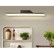 Настенный светодиодный светильник Ambrella light FW422 SCF кофе песок LED 4200K 15W 500*50*100