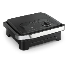 Гриль электрический Tefal GC2728E0 2000Вт серебристый/черный
