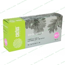 Картридж лазерный Cactus CS-CLT-K407S черный (1500 стр.) для Samsung CLP320/320n/325/CLX3185/3185n/3185fn