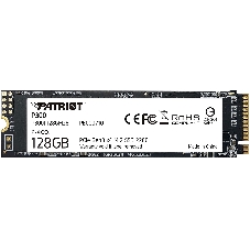 Накопитель SSD Patriot P300, 128Gb, PCIe 3.0 x4, M.2 2280, NVMe, R/W 1600/600