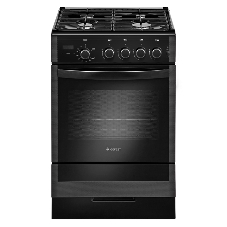 Плита газовая Gefest ПГ 5300-03 0046 черный, конфорок 4 шт, духовка 52 л, 50 см x 85 см x 58.5 см
