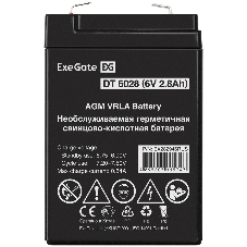 Батарея для ИБП ExeGate DT 6028 (6V 2.8Ah), клеммы F1