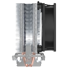 Кулер PCCooler S93 V2 S775/115X/AM2/AM3/AM4/FM1/FM2 (40 шт/кор, TDP 102W, вент-р 90мм, 2 тепловые трубки 6мм, 2200RPM, 22dBa)