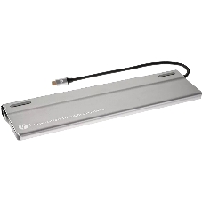 Адаптер VCOM TypeC -->3*USB3.0+2*USB2.0+VGA+RJ45+SD+TF+AUD+HDMI+DP+2*USB3.1 Data+PD