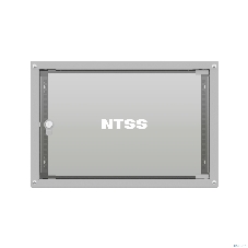 Шкаф коммутационный NTSS LIME (NTSS-WL6U5545GS) настенный 6U 550x450 мм пер. дв. стекл несъемн. бок. пан. 30 кг серый 110 град.