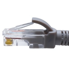 Патч-корд Suprlan 10-0141 UTP RJ-45 вил.-вилка RJ-45 cat.5e 0.5м серый LSZH 24AWG