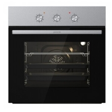 Встраиваемый духовой шкаф электрический Gorenje BO6727E03NX, черный/серебристый