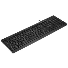 Клавиатура Qumo Office Element K65 проводная, USB Type-A, чёрный