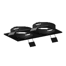 Корпус светильника C7636 SBK черный песок 180*92*H25mm MR16 GU5.3 Корпус светильника C7636 SBK черный песок 180*92*H25mm MR16 GU5.3