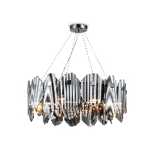Светильник Ambrella light LH31203/8 SN/SM сатин никель/дымчатый E14*8 max 40W D650*270