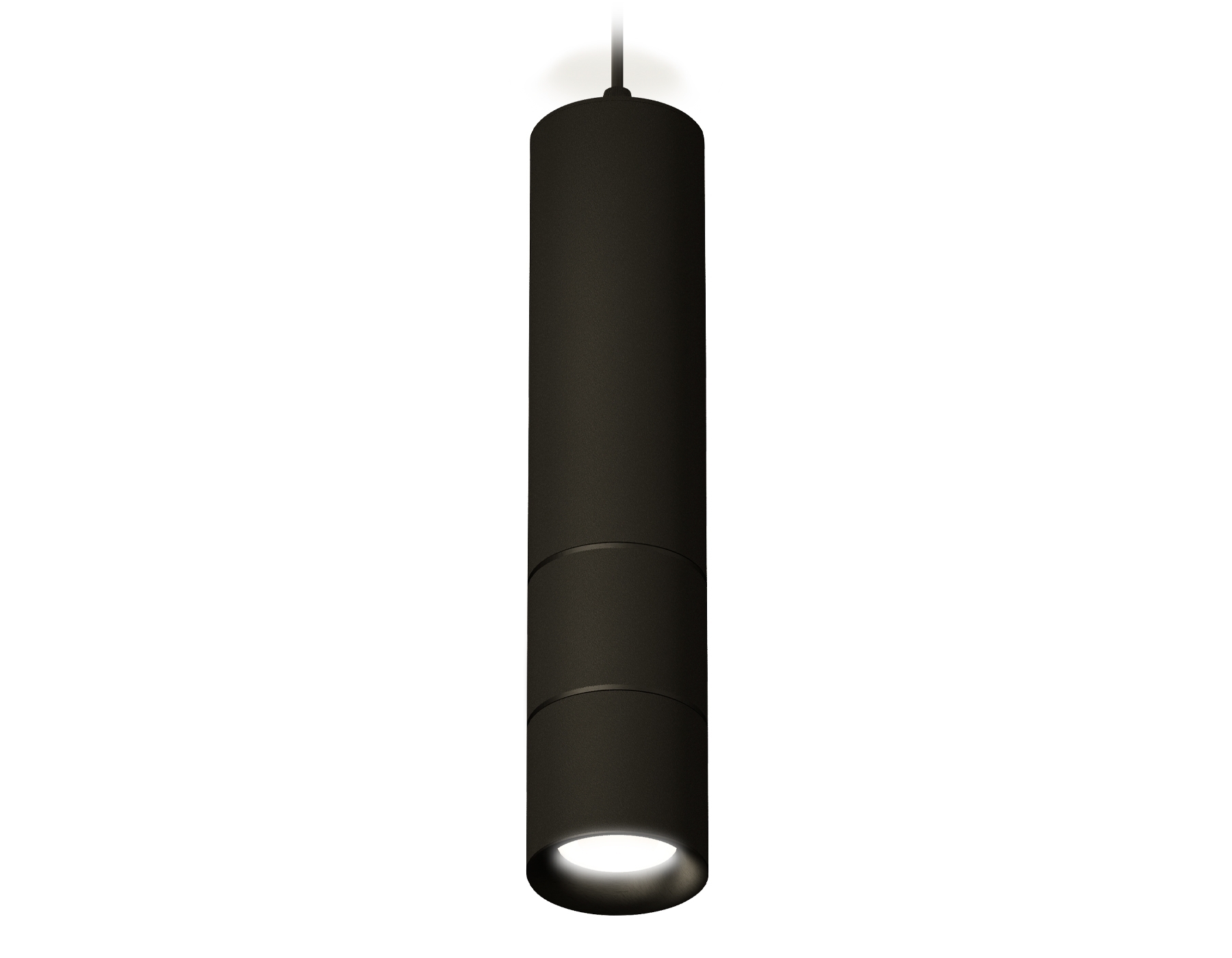 Светильник Ambrella Light XP7402075 SBK/PBK черный песок/черный полированный MR16 GU5.3