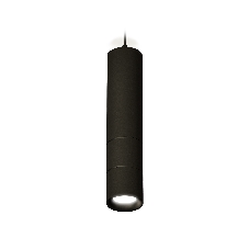 Светильник Ambrella Light XP7402075 SBK/PBK черный песок/черный полированный MR16 GU5.3