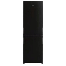 Холодильник Hitachi R-BG410PUC6 GbK черный двухкамерный 215/105л морозилка снизу, No Frost