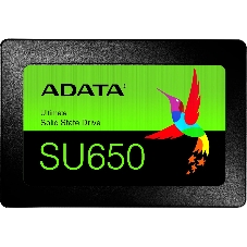 Накопитель SSD ADATA SU650, 512Gb, SATA III, 2.5