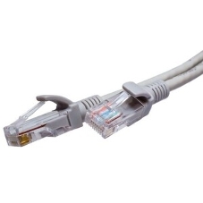 Патч-корд Suprlan 10-0143 UTP RJ-45 вил.-вилка RJ-45 cat.5e 2м серый LSZH 24AWG