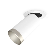 Светильник Ambrella Light XM6322203 SWH/MCH белый песок/хром матовый MR16 GU5.3 (A2241, C6322, N6133)