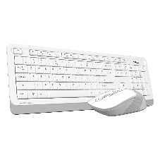 Комплект клавиатура+мышь A4Tech FStyler FG1010S беспроводной, USB, 2000 DPI, белый/серый