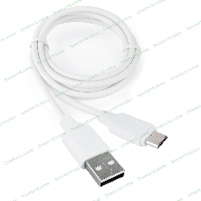 Кабель USB2.0 Cablexpert CCB-mUSB2-AMBMO2-1MW, AM/microB, издание Classic 0.2, 1м, белый, блистер