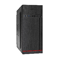 Компьютерный корпус Miditower ExeGate AA-442U2 (ATX, без БП, 1хUSB+2хUSB 3.0, аудио, черный)
