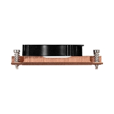 Кулер для процессора ExeGate ESNK-P0062AP4v2.PWM.1U.SP3.Cu медный, 80 мм, медь, 6300 об/мин, 63 дБ, 4 pin, 165 Вт, 27 мм