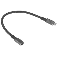 Кабель USB4 TypeCM/FM 8K@60Hz, 40Gbps, PD 240W, медь Telecom 0.3м TUS845-0.3M