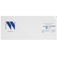 Картридж NVPrint совместимый NV-SPC220/SPC220E Голубой для Ricoh Aficio SP C220/SP C221/SP C222/SP C240 (406053) (2300k)