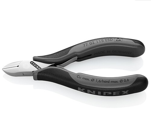Бокорезы Knipex для электроники KN-7742115ESD
