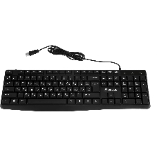 Клавиатура проводная Oklick 145M, USB, черный