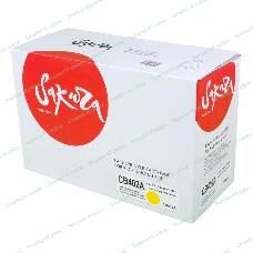 Картридж лазерный Sakura CB402A для HPColor LaserJet CP4005/CP4005n/CP4005dn, желтый, 7500 к.