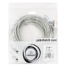 Патч-корд FTP Cablexpert cat.6, 3м, литой, многожильный, серый