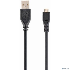 Кабель Filum USB 2.0 Pro, 1.8 м., черный, 2A, разъемы: USB A male- USB micro B male, пакет. (FL-CPro-U2-AM-microBM-1.8M)