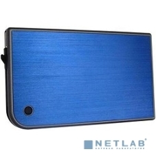 Внешний корпус для HDD/SSD AgeStar 3UB2A14 SATA II пластик/алюминий синий 2.5