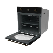 Духовой шкаф электрический NORDEN NRD 6000 BL RUSTIC черный
