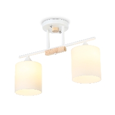 Светильник Ambrella light TR9541/2 WH/FR белый/белый матовый E27/2 max 40W 435*120*280 Светильник Ambrella light TR9541/2 WH/FR белый/белый матовый E27/2 max 40W 435*120*280
