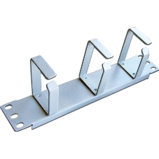 Кабельный органайзер Горизонтальный Lanmaster TWT-ORG1U-3V/10 кольца 1U шир.:10