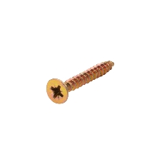 Саморез универсальный Kranz 5х40, желтый цинк, пакет (20 шт.)