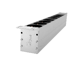 Блок розеток Rem-32 с инд., 8 Schuko, 32A, алюм., 19