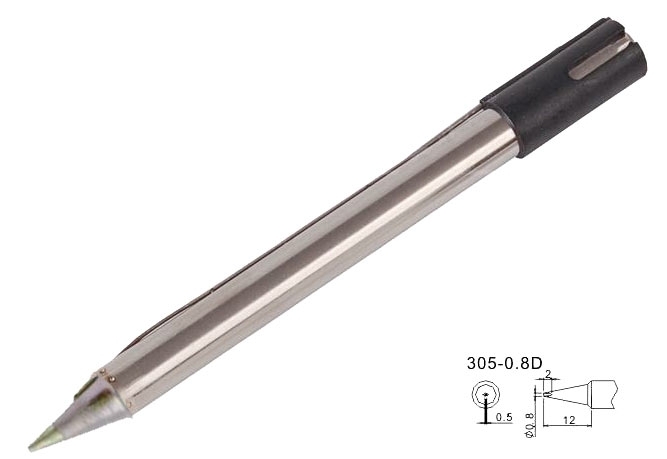 Жало для паяльника Quick 3034-0,8D