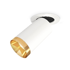 Светильник Ambrella Light XM6322204 SWH/PYG белый песок/золото желтое полированное MR16 GU5.3 (A2241, C6322, N6134)