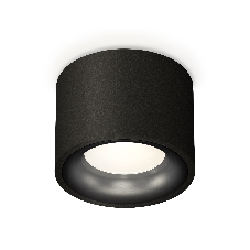Светильник Ambrella Light XS7511021 SBK/PBK черный песок/черный полированный MR16 GU5.3 (C7511, N7011)